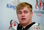 17 November 2015; Ulster's Kyle McCall during a press conference. Kingspan Stadium, Ravenhill Park, Belfast. Picture credit: Oliver McVeigh / SPORTSFILE