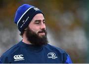 17 November 2015; Leinster's Mick McGrath arrives for squad training. Rosemount, UCD, Belfield, Dublin. Picture credit: Ramsey Cardy / SPORTSFILE