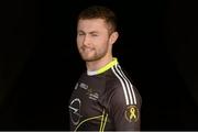 18 Novemeber 2015; Dublin footballer Jack McCaffrey pictured at the launch of the 2015 Opel GAA/GPA All-Stars jersey in support of the Childhood Cancer Foundation. The jersey will carry the CCF (Childhood Cancer Foundation) ribbon logo on the sleeve, while a percentage of all jersey sales will be donated to the Foundation by Opel and jersey manufacturers O’Neills. Croke Park, Dublin. Picture credit: Piaras Ó Mídheach / SPORTSFILE