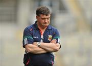 9 August 2009; A disappointed Mayo manager John O'Mahony during the closing stages of the game. GAA Football All-Ireland Senior Championship Quarter-Final, Meath v Mayo, Croke Park, Dublin. Picture credit: David Maher / SPORTSFILE