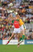 9 August 2009; Patrick Harte, Mayo, in action against Caomhin King, Meath. GAA Football All-Ireland Senior Championship Quarter-Final, Meath v Mayo, Croke Park, Dublin. Picture credit: Stephen McCarthy / SPORTSFILE