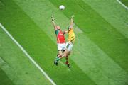 9 August 2009; Tom Parsons, Mayo, in action against Anthony Moyles, Meath. GAA Football All-Ireland Senior Championship Quarter-Final, Meath v Mayo, Croke Park, Dublin. Picture credit: Daire Brennan / SPORTSFILE