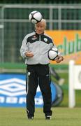 9 August 2009; Republic of Ireland manager Giovanni Trapattoni in action during squad training ahead of their international friendly against Australia on Wednesday Republic of Ireland Squad Training, St. Michael's FC, Co. Tipperary. Picture credit: Diarmuid Greene / SPORTSFILE