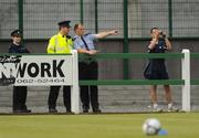 9 August 2009; Members of An Garda Siochana watch on during Republic of Ireland squad training during squad training ahead of their international friendly against Australia on Wednesday. Republic of Ireland Squad Training, St. Michael's FC, Co. Tipperary. Picture credit: Diarmuid Greene / SPORTSFILE