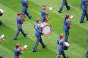 9 August 2009; Members of the Artane School of Music on parade in Croke Park. GAA Football All-Ireland Senior Championship Quarter-Final, Meath v Mayo, Croke Park, Dublin. Picture credit: Daire Brennan // SPORTSFILE