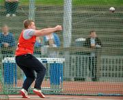 2 August 2009; Thomas Corrigan, Fr. Murphy's AC, in action during the Men's Hammer competition at the Woodie's DIY / AAI National Senior Track & Field Championships. Morton Stadium, Santry, Dublin. Picture credit: Pat Murphy / SPORTSFILE