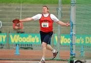 2 August 2009; Laurence Murtagh, Fr. Murphy's AC, in action during Men's Discus competition at the Woodie's DIY / AAI National Senior Track & Field Championships. Morton Stadium, Santry, Dublin. Picture credit: Pat Murphy / SPORTSFILE