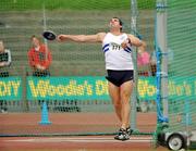2 August 2009; Kieron Stout, Celbridge AC, in action during Men's Discus competition at the Woodie's DIY / AAI National Senior Track & Field Championships. Morton Stadium, Santry, Dublin. Picture credit: Pat Murphy / SPORTSFILE