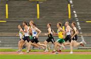 2 August 2009; A general view of the Men's 800m final during the Woodie's DIY / AAI National Senior Track & Field Championships. Morton Stadium, Santry, Dublin. Picture credit: Pat Murphy / SPORTSFILE