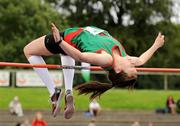 2 August 2009; Pamela Hughes, Westport AC, in action during the Women's High Jump at the Woodie's DIY / AAI National Senior Track & Field Championships. Morton Stadium, Santry, Dublin. Picture credit: Pat Murphy / SPORTSFILE