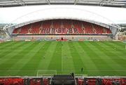 11 August 2009; A general view of Thomond Park during Australia squad training ahead of their international friendly against the Republic of Ireland on Wednesday night. Australia squad training, Thomond Park, Limerick. Picture credit: Diarmuid Greene / SPORTSFILE