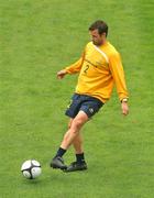 11 August 2009; Australia's Lucas Neill in action during squad training ahead of their international friendly against the Republic of Ireland on Wednesday night. Australia squad training, Thomond Park, Limerick. Picture credit: Diarmuid Greene / SPORTSFILE