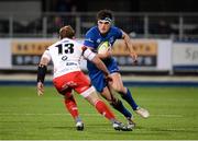 20 November 2015; Tom Daly, Leinster A, is tackled by Greg King, Moesley. B&I Cup, Pool 1, Leinster A v Moesley. Donnybrook Stadium, Donnybrook, Dublin. Picture credit: Seb Daly / SPORTSFILE