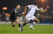 21 November 2015; Robbie Henshaw, Connacht, in action against Sevanaia Galala, Brive. European Rugby Challenge Cup, Pool 1, Round 2, Connacht v Brive. The Sportsground, Galway. Picture credit: Diarmuid Greene / SPORTSFILE
