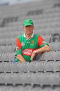 9 August 2009; A Mayo supporter awaits the start of the game. GAA Football All-Ireland Senior Championship Quarter-Final, Meath v Mayo, Croke Park, Dublin. Picture credit: Stephen McCarthy / SPORTSFILE