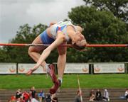 2 August 2009; Deirdre Ryan, Dundrum South Dublin AC, clears the bar on her way to winning the High Jump  during the Woodie's DIY / AAI National Senior Track & Field Championships. Morton Stadium, Santry, Dublin. Picture credit: Pat Murphy / SPORTSFILE