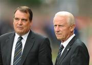 12 August 2009; Republic of Ireland manager Giovanni Trapattoni and assistant manager Marco Tardelli. International Friendly, Republic of Ireland v Australia, Thomond Park, Limerick. Picture credit: Stephen McCarthy / SPORTSFILE