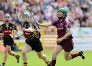 15 August 2009; Therese Maher, Galway, in action against Amy Butler, Kilkenny. Gala All-Ireland Senior Camogie Championship Semi-Final, Kilkenny v Galway, Nowlan Park, Kilkenny. Picture credit: Matt Browne / SPORTSFILE