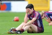 15 August 2009; Galway's Ann-Marie Hayes after the final whistle. Gala All-Ireland Senior Camogie Championship Semi-Final, Kilkenny v Galway, Nowlan Park, Kilkenny. Picture credit: Matt Browne / SPORTSFILE
