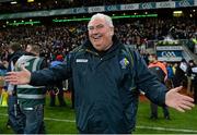 21 November 2015; Ireland manager Joe Kernan celebrates after the game. EirGrid International Rules Test 2015, Ireland v Australia. Croke Park, Dublin. Picture credit: Piaras Ó Mídheach / SPORTSFILE