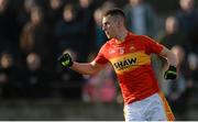 22 November 2015; Barry Moran, Castlebar Mitchels, celebrates scoring his side's first goal. AIB Connacht GAA Senior Club Football Championship Final, Corofin v Castlebar Mitchels. Tuam Stadium, Tuam, Co. Galway. Picture credit: Piaras Ó Mídheach / SPORTSFILE