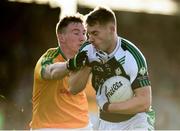 22 November 2015; Tom Moriarty, Killarney Legion, in action against Denis Daly, South Kerry. Kerry County Senior Football Championship Final Replay, South Kerry v Killarney Legion. Fitzgerald Stadium, Killarney, Co. Kerry. Picture credit: Stephen McCarthy / SPORTSFILE
