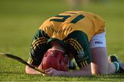 22 November 2015; A dejected Niall Healy, Craughwell, at the end of the game. Galway County Senior Hurling Championship Final Replay, Craughwell v Sarsfields. Pearse Stadium, Galway. Picture credit: David Maher / SPORTSFILE