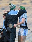 22 November 2015; Na Piarsaigh's Shane Dowling and Kevin Downes celebrate after victory over Ballygunner. AIB Munster GAA Senior Club Hurling Championship Final, Ballygunner v Na Piarsaigh. Semple Stadium, Thurles, Co. Tipperary. Picture credit: Diarmuid Greene / SPORTSFILE