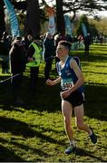 22 November 2015; Darragh McElhinney, Bantry A.C., on his way to winning the Under 16 boys event. GloHealth National Cross Country Championships, Santry Demesne, Dublin. Picture credit: Cody Glenn / SPORTSFILE