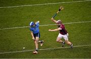 22 November 2015; Danny Sutcliffe, Dublin, in action against John Hanbury, Galway. AIG Fenway Hurling Classic, Dublin v Galway. Fenway Park, Boston, MA, USA. Picture credit: Ray McManus / SPORTSFILE