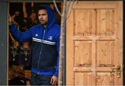 23 November 2015; Leinster's Ben Te'o watches on during squad training. Leinster Rugby Squad Training. Rosemount, UCD, Belfield, Dublin. Picture credit: Ramsey Cardy / SPORTSFILE
