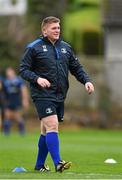 23 November 2015; Leinster's Tadhg Furlong during squad training. Leinster Rugby Squad Training. Rosemount, UCD, Belfield, Dublin. Picture credit: Ramsey Cardy / SPORTSFILE