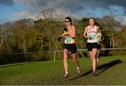 22 November 2015; Lizzie Lee, Leevale A.C., on her way to finishing second in the Senior Women's event. GloHealth National Cross Country Championships, Santry Demesne, Dublin. Picture credit: Cody Glenn / SPORTSFILE