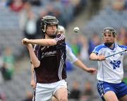 16 August 2009; Ronan Badger shoots to score Galway's first goal.  ESB GAA Hurling All-Ireland Minor Championship Semi-Final, Waterford v Galway, Croke Park, Dublin. Picture credit: Ray McManus / SPORTSFILE