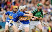 16 August 2009; Andrew O'Shaughnessy, Limerick, in action against Brendan Maher, Tipperary. GAA Hurling All-Ireland Senior Championship Semi-Final, Tipperary v Limerick, Croke Park, Dublin. Picture credit: Stephen McCarthy / SPORTSFILE