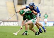 16 August 2009; Andrew O'Shaughnessy, Limerick, in action against Paddy Stapleton, Tipperary. GAA Hurling All-Ireland Senior Championship Semi-Final, Tipperary v Limerick, Croke Park, Dublin. Picture credit: Pat Murphy / SPORTSFILE