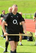 17 August 2009; Ireland's Donnacha Ryan in action during squad training. University of Limerick Arena, Limerick. Picture credit: Kieran Clancy / SPORTSFILE