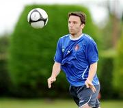 17 August 2009; St Patrick's Athletic's Stuart Byrne in action during squad training ahead of their Europa League, Play-off Round, 1st Leg game against Steau Bucharest on Thursday. Celbridge Football Park, Celbridge, Co. Kildare. Picture credit: David Maher / SPORTSFILE