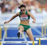 17 August 2009; Ireland's Michelle Carey in action during her heat of the Women's 400m where she finished 5th in a time of 56.91 sec.12th IAAF World Championships in Athletics, Olympic Stadium, Berlin, Germany. Picture credit: Brendan Moran  / SPORTSFILE