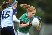 16 August 2009; Marie Hegarty, Mayo, in action against Siobhan Killeen, Dublin. All-Ireland Ladies Football U16A Shield Final Replay, Dublin v Mayo, Kiltoom, Co. Roscommon. Picture credit: David Maher / SPORTSFILE