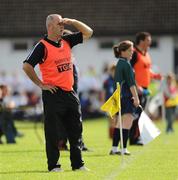 15 August 2009; Tyrone joint manager Colm Donnelly during the game. TG4 All-Ireland Ladies Football Senior Championship Quarter-Final, Tyrone v Mayo, Ballymahon GAA Club, Ballymahon, Co. Longford. Photo by Sportsfile