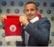 23 November 2015; Dave Robertson during a press conference where he was announced as the new Sligo Rovers manager. The Showgrounds, Sligo. Picture credit: Peter Wilcock / SPORTSFILE