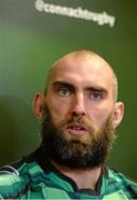 24 November 2015;John Muldoon, Connacht, during a press conference. Sportsground, Galway. Picture credit: Sam Barnes / SPORTSFILE
