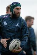 24 November 2015; John Muldoon, Connacht,  during squad training. Sportsground, Galway. Picture credit: Sam Barnes / SPORTSFILE