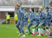 25 November 2015; Emma Byrne, Republic of Ireland, during squad training. Tallaght Stadium, Tallaght, Co. Dublin. Picture credit: Sam Barnes / SPORTSFILE