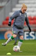 25 November 2015; Meabh De Burca, during squad training. Tallaght Stadium, Tallaght, Co. Dublin. Picture credit: Sam Barnes / SPORTSFILE