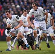 21 November 2015; Rhys Ruddock, Leinster, makes a break. European Rugby Champions Cup, Pool 5, Round 2, Bath v Leinster. The Recreation Ground, Bath, England. Picture credit: Stephen McCarthy / SPORTSFILE