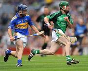 16 August 2009; Andrew O'Shaughnessy, Limerick, in action against Paddy Stapleton, Tipperary. GAA Hurling All-Ireland Senior Championship Semi-Final, Tipperary v Limerick, Croke Park, Dublin. Picture credit: Ray McManus / SPORTSFILE