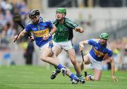 16 August 2009; Conor O'Mahony, Tipperary, in action against Niall Moran, Limerick. GAA Hurling All-Ireland Senior Championship Semi-Final, Tipperary v Limerick, Croke Park, Dublin. Picture credit: Ray Ryan / SPORTSFILE