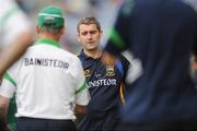 16 August 2009; Tipperary manager Liam Sheedy shakes hands with Limerick manager Justin McCarthy after the game. GAA Hurling All-Ireland Senior Championship Semi-Final, Tipperary v Limerick, Croke Park, Dublin. Picture credit: Stephen McCarthy / SPORTSFILE